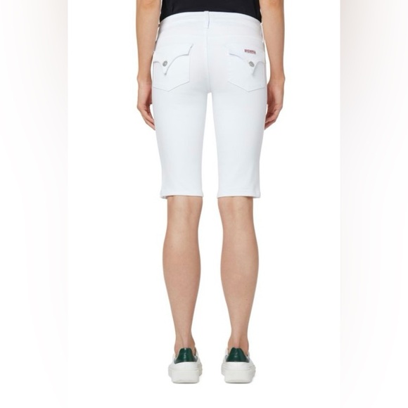 HUDSON Viceroy Knee Denim White Shorts size 28 - Picture 2 of 9